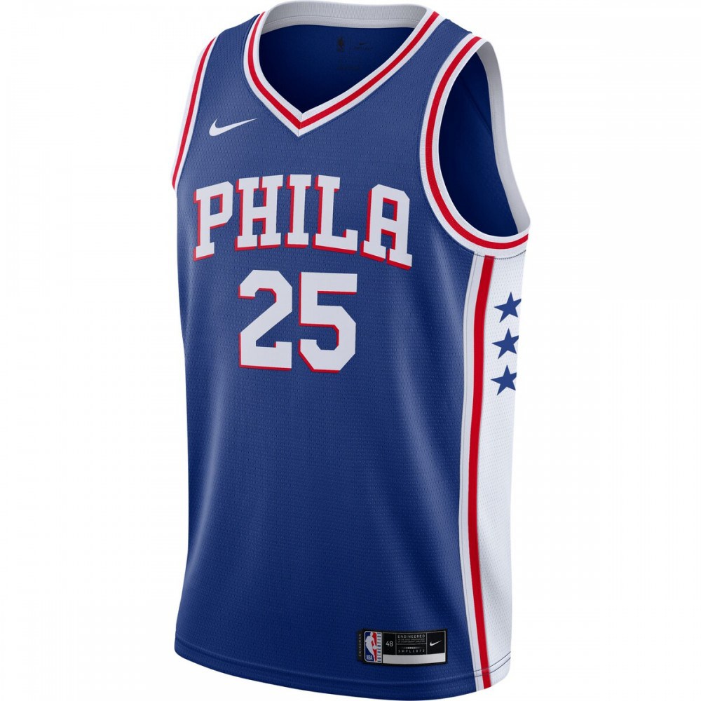 Ben Simmons Philadelphia 76ers 2020/21 Swingman Jersey - Royal - Icon Edition-Pro Kit Vault | Brand New 26/27 Sports Jerseys